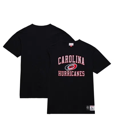 Mitchell & Ness Men's Black Carolina Hurricanes Legendary Slub T-shirt