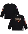 Mitchell & Ness Men's Black Clemson Tigers Training Camp Long Sleeve T-shirt In Black