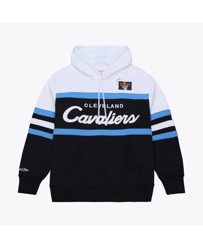 Mitchell & Ness Men's Black Cleveland Cavaliers Head Coach Hoodie In Multi