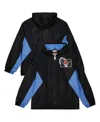 Mitchell & Ness Men's Black Cleveland Cavaliers Playmaker Full-zip Windbreaker Jacket In Black