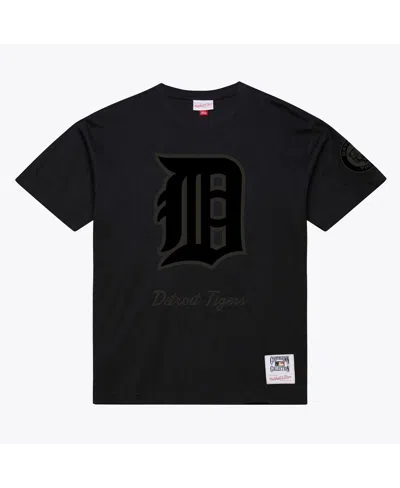 Mitchell & Ness Men's Black Detroit Tigers Cooperstown Collection Phantom T-shirt