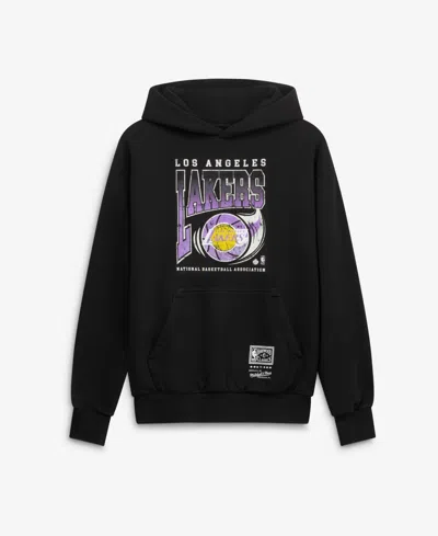 Mitchell & Ness Men's Black Los Angeles Lakers Ball Out Hoodie