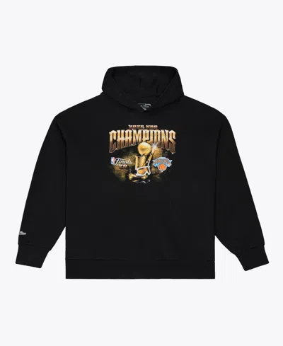 Mitchell & Ness Men's Black New York Knicks 2026 Nba Finals Champions Hoodie