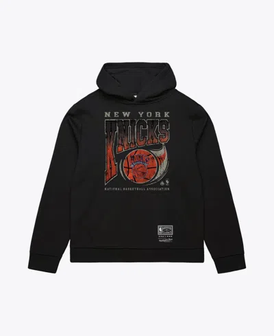 Mitchell & Ness Men's Black New York Knicks Ball Out Hoodie