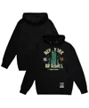 Mitchell & Ness Black New York Yankees Vs. New York Mets Subway Series Swinging Liberty Pullover Hoo In Black