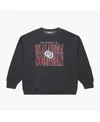 Mitchell & Ness Men's Black Oklahoma Sooners Downtown Fleece Sweatshirt In Black