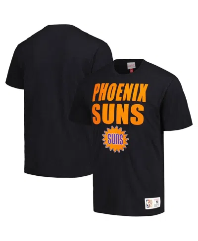 Mitchell & Ness Men's Black Phoenix Suns Hardwood Classics Legendary Slub T-shirt