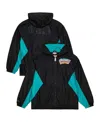 Mitchell & Ness Men's Black San Antonio Spurs Playmaker Full-zip Windbreaker Jacket In Black