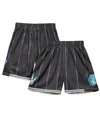 Mitchell & Ness Men's Black Toronto Raptors 1998-99 Hardwood Classics Tie-dye Swingman Shorts