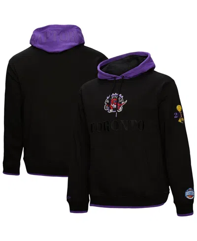 Mitchell & Ness Men's Black Toronto Raptors Hardwood Classics Team Og 3.0 Pullover Hoodie