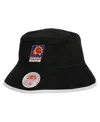 Mitchell & Ness Men's Black/purple Phoenix Suns Flip It Reversible Bucket Hat In Black
