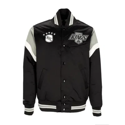 Mitchell & Ness Men's Bomber Jacket Nhl Heavyweight Satin Jacket Loskin Original Team Colors In Multi