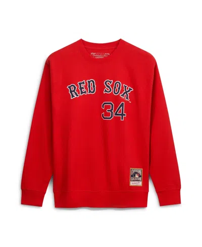Mitchell & Ness Men's Boston Red Sox David Ortiz Cooperstown Collection Fleece-lined Sweatshirt