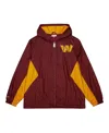 Mitchell & Ness Men's Burgundy Washington Commanders Playmaker Full-zip Windbreaker Jacket In Burgundy