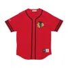 Mitchell & Ness Men's Buttons Jacket Nhl Fashion Cotton Button Front Current Logo Chibla Original Team Colors In Original Team Colors