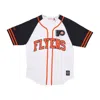 Mitchell & Ness Men's Buttons Jersey Nhl Practice Day Button Front Jersey Phifly White In White