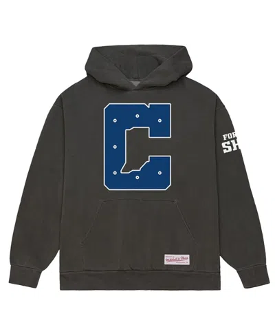 Mitchell & Ness Men's Charcoal Indianapolis Colts Indiana Nights State C Fleece Hoodie In Gray