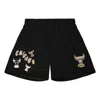 Mitchell & Ness Men's Chicago Bulls Shorts In Black In Black