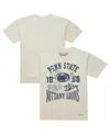 Mitchell & Ness Men's Cream Penn State Nittany Lions Heritage Scholar T-shirt In Neutral