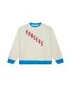 Mitchell & Ness Cream/blue New York Rangers Centennial Homecoming Fleece Sweatshirt In Multi