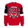 Mitchell & Ness Men's Crewneck Sweatshirt Nba All Over Crew 3.0 Chibul Original Team Colors In Original Team Colors