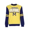 Mitchell & Ness Men's Crewneck Sweatshirt Ncaa All Over Crew 2.0 Micwol In Original Team Colors
