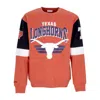 Mitchell & Ness Men's Crewneck Sweatshirt Ncaa All Over Crew 3.0 Texagg Original Team Colors In Original Team Colors