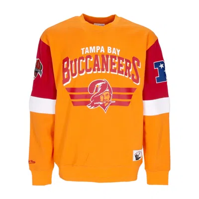 Mitchell & Ness Men's Crewneck Sweatshirt Nfl All Over Crew 3.0 Tambuc Original Team Colors