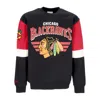 Mitchell & Ness Men's Crewneck Sweatshirt Nhl All Over Crew 3.0 Chibla Original Team Colors In Original Team Colors