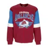 Mitchell & Ness Men's Crewneck Sweatshirt Nhl All Over Crew 3.0 Colava Original Team Colors In Original Team Colors