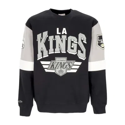 Mitchell & Ness Men's Crewneck Sweatshirt Nhl All Over Crew 3.0 Loskin Original Team Colors