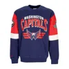 Mitchell & Ness Men's Crewneck Sweatshirt Nhl All Over Crew 3.0 Wascap Original Team Colors In Original Team Colors