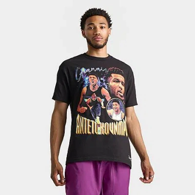 Mitchell And Ness Men's Giannis Antetokounmpo Concert Graphic T-shirt In Black
