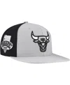 Mitchell & Ness Men's Gray Chicago Bulls Core Snapback Hat In Multi