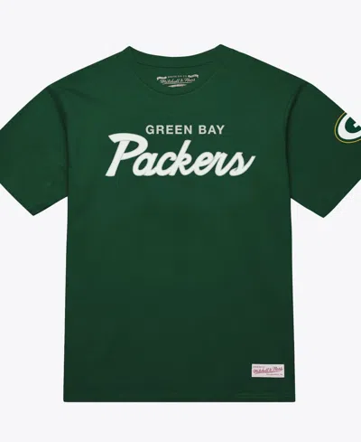 Mitchell & Ness Men's Green Green Bay Packers Head Coach Classic T-shirt