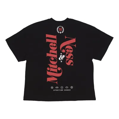 Mitchell & Ness Men's Heritage Premium Tee Black T-shirt