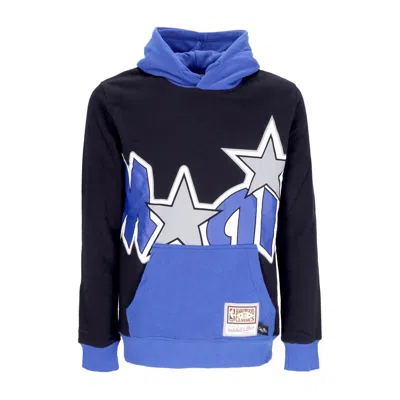 Mitchell & Ness Men's Hoodie Nba Big Face Hoodie 5.0 Hardwood Classics Orlmag Black