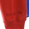 Mitchell & Ness Men's Hoodie Nba Color Blocked Fleece Hoodie Loscli In Red