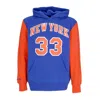 Mitchell & Ness Men's Hoodie Nba Fashion Fleece Hoodie 1996 No 33 Patrick Ewing Hardwood Classics Neykni In Original Team Colors