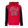 Mitchell & Ness Men's Hoodie Nba Fashion Fleece Hoodie 1996 No 33 Scottie Pippen Hardwood Classics Chibul Original T In Original Team Colors