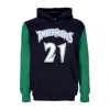Mitchell & Ness Men's Hoodie Nba Fashion Fleece Hoodie 1997 No 21 Kevin Garnett Hardwood Classics Mintim Original Te In Original Team Colors