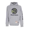 Mitchell & Ness Men's Hoodie Nba Ghost Green Camo Hoodie Hardwood Classics Atlhaw Gray Heather In Grey Heather