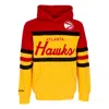 Mitchell & Ness Men's Hoodie Nba Head Coach Hoodie Atlhaw Original Team Colors In Original Team Colors