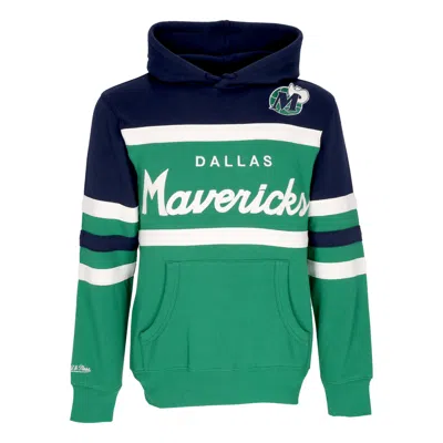 Mitchell & Ness Men's Hoodie Nba Head Coach Hoodie Dalmav Original Team Colors