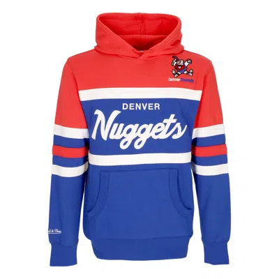 Mitchell & Ness Men's Hoodie Nba Head Coach Hoodie Dennug Original Team Colors