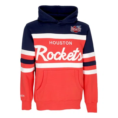 Mitchell & Ness Men's Hoodie Nba Head Coach Hoodie Houroc Original Team Colors