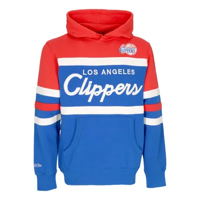 Mitchell & Ness Men's Hoodie Nba Head Coach Hoodie Loscli Original Team Colors
