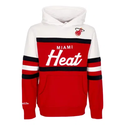 Mitchell & Ness Men's Hoodie Nba Head Coach Hoodie Miahea Original Team Colors