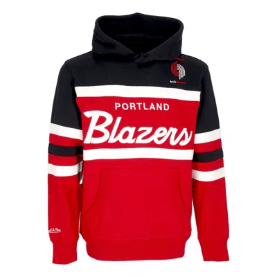 Mitchell & Ness Men's Hoodie Nba Head Coach Hoodie Porbla Original Team Colors