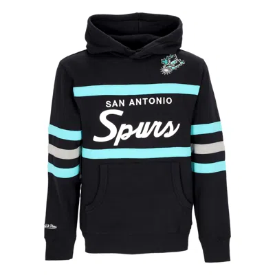 Mitchell & Ness Men's Hoodie Nba Head Coach Hoodie Saaspu Original Team Colors